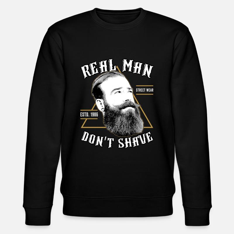 Hipster Hipsters - Stanley/Stella Unisex Bio-Sweatshirt CHANGER  - Schwarz