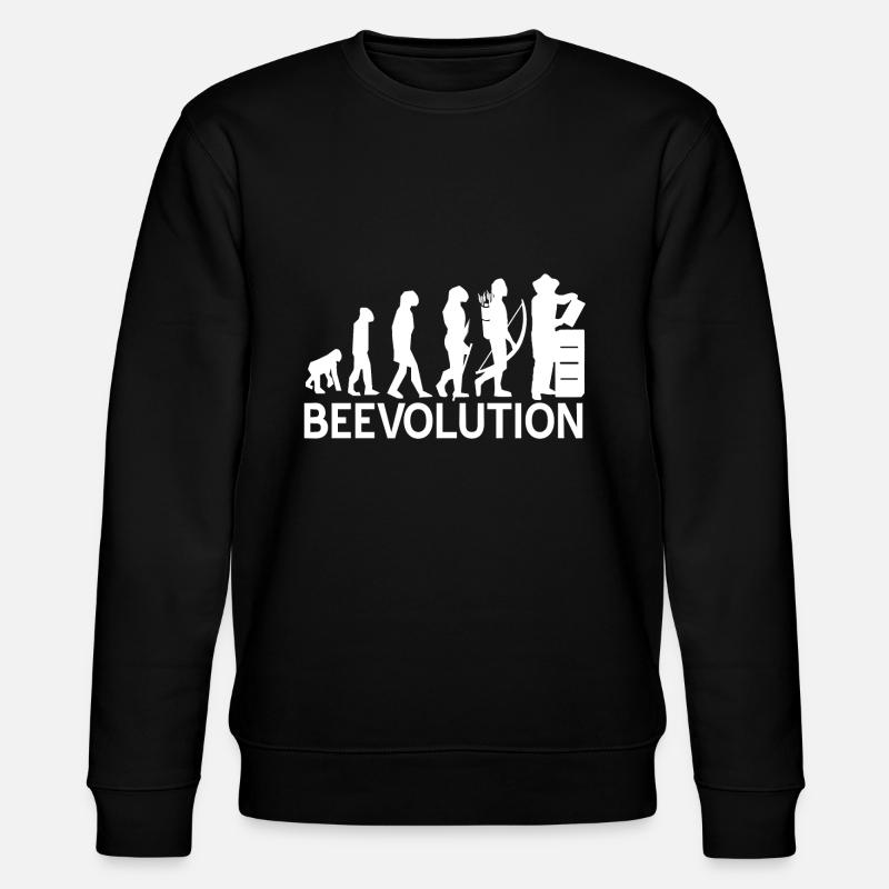 Abeilles Abeilles Evolution Apiculture - Sweat bio CHANGER Stanley/Stella Unisexe - noir