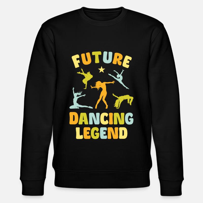 Future Dancing Legend - Stanley/Stella CHANGER Unisex Organic Sweatshirt - black
