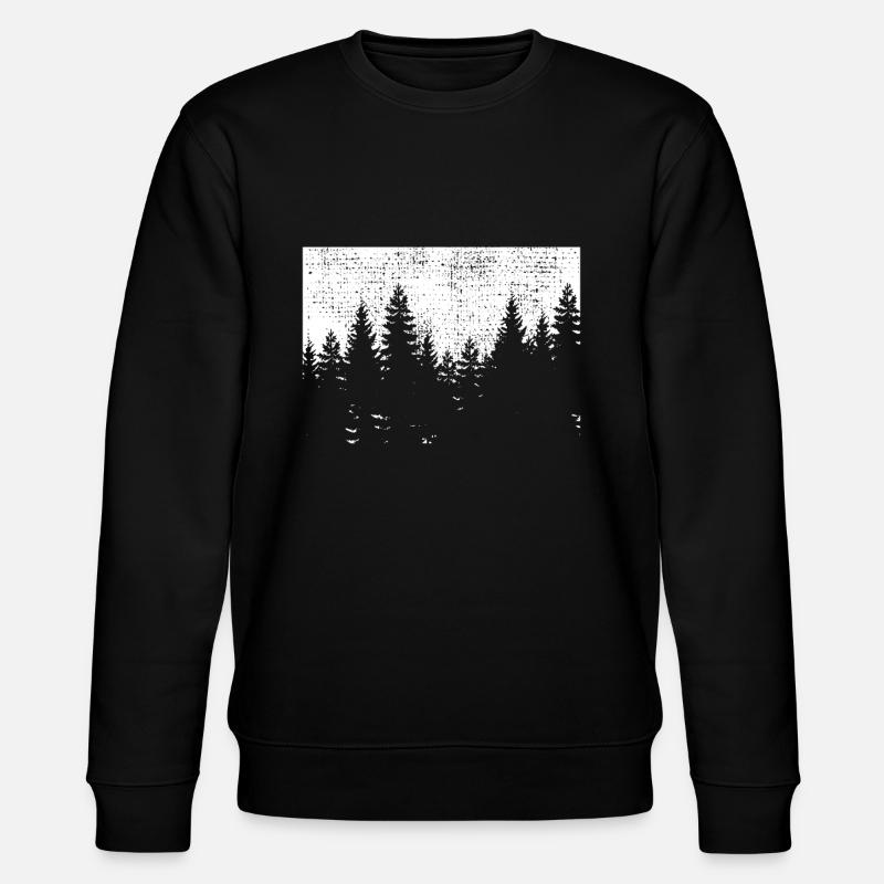 Wald - Stanley/Stella Unisex Bio-Sweatshirt CHANGER  - Schwarz