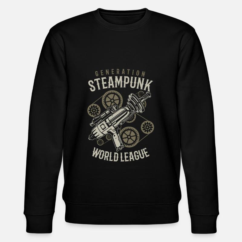 Steampunk - Sweat bio CHANGER Stanley/Stella Unisexe - noir
