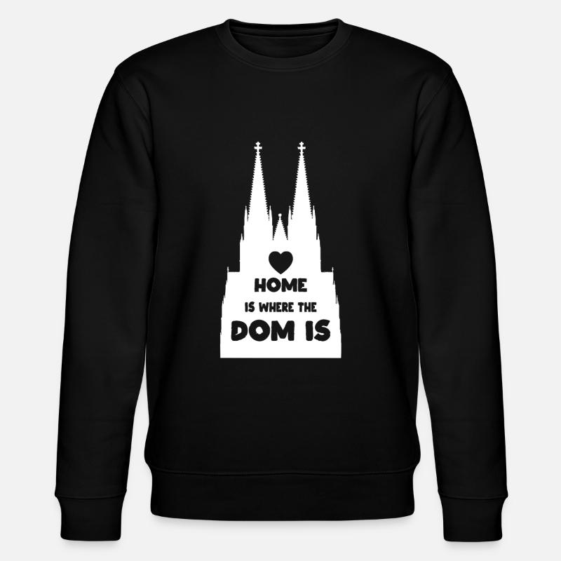 Cathédrale de Cologne - Sweat bio CHANGER Stanley/Stella Unisexe - noir