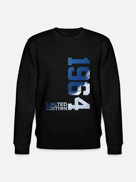 LIMITED EDITION 1964 62ND BIRTHDAY - Stanley/Stella CHANGER Unisex Organic Sweatshirt - black