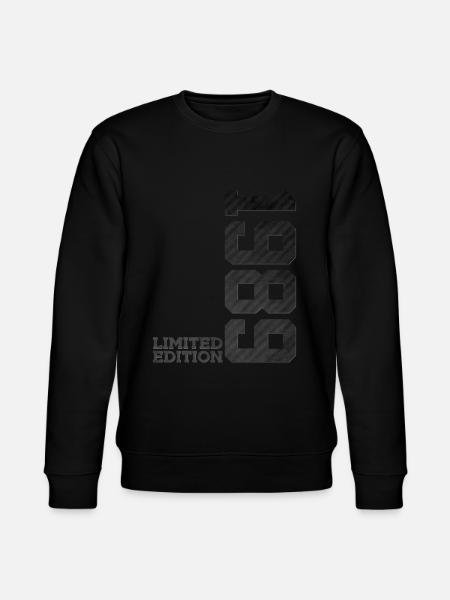 37TH BIRTHDAY LIMITED EDITION 1989 - Stanley/Stella CHANGER Unisex Organic Sweatshirt - black