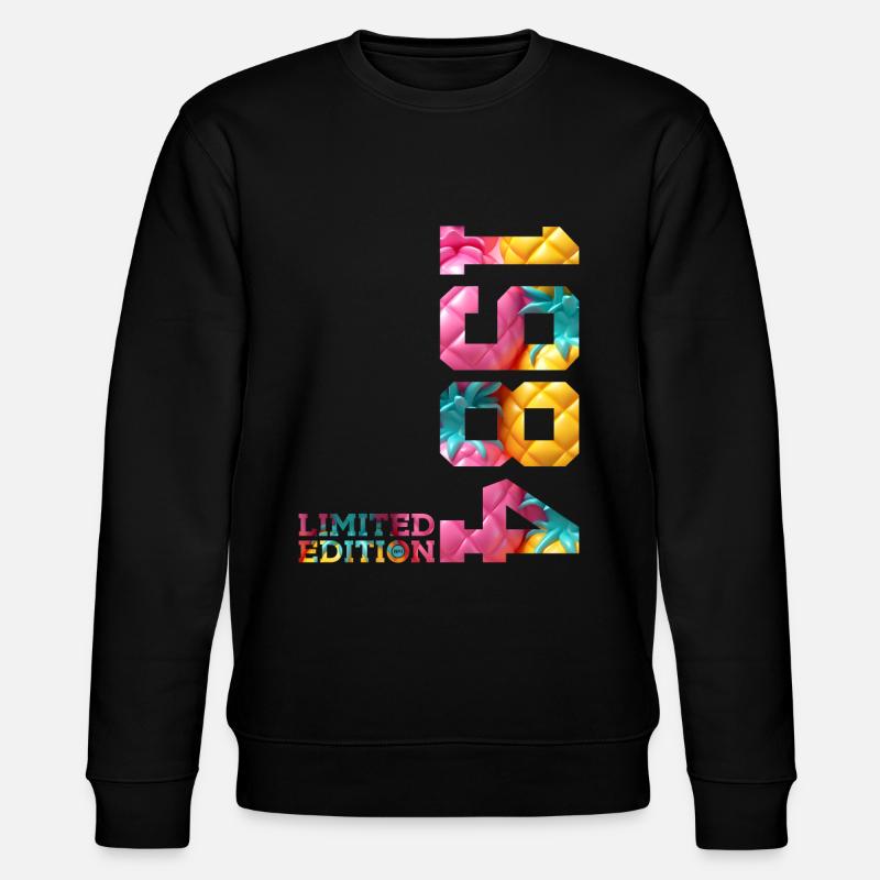 42E ANNIVERSAIRE ÉDITION LIMITÉE 1984 - Sweat bio CHANGER Stanley/Stella Unisexe - noir