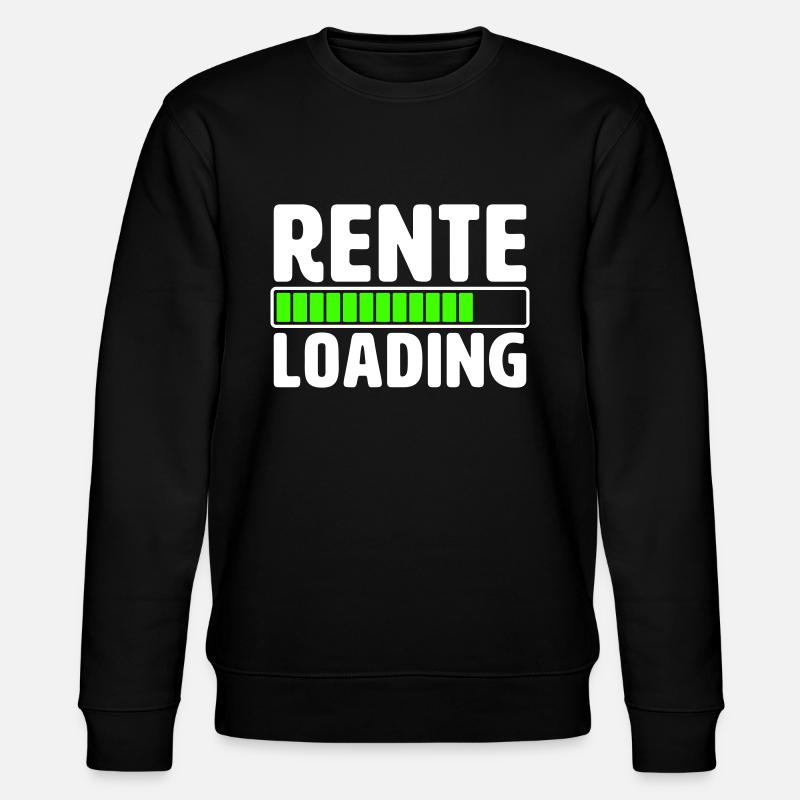 RENTE LOADING - Stanley/Stella Unisex Bio-Sweatshirt CHANGER  - Schwarz