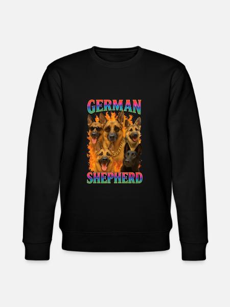Deutscher Schäferhund - Stanley/Stella Unisex Bio-Sweatshirt CHANGER - Schwarz