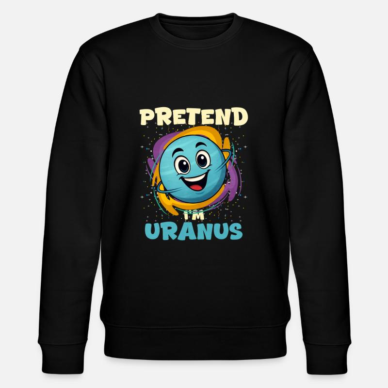 Uranus - Stanley/Stella CHANGER Unisex Organic Sweatshirt - black