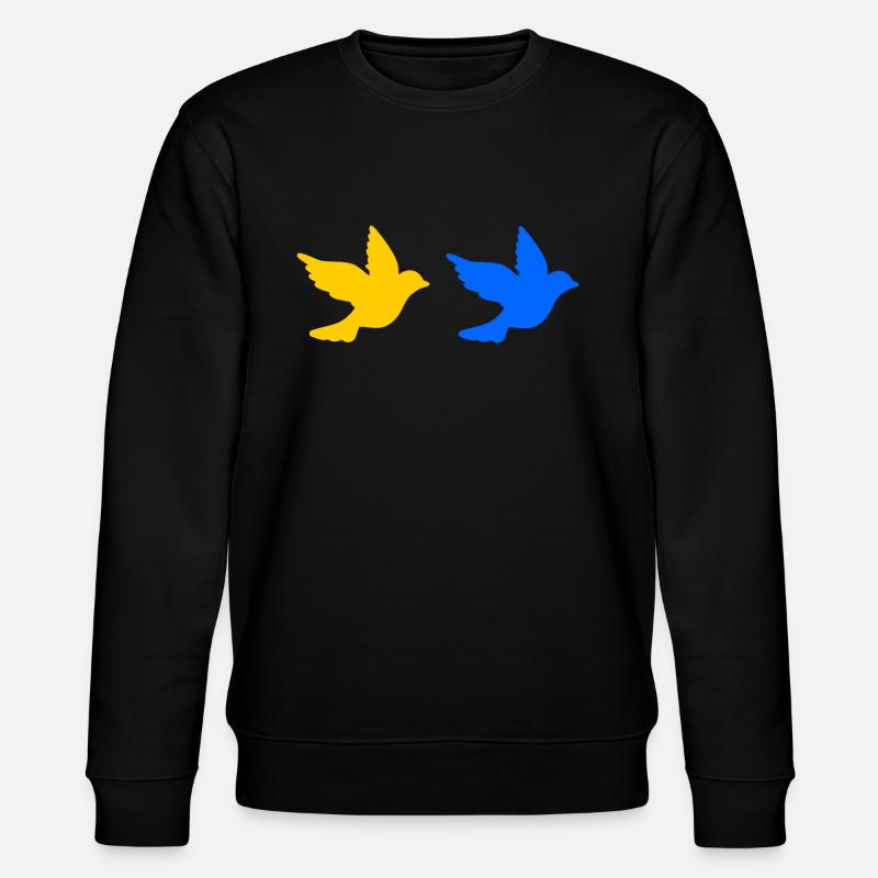 Ukraine - Stanley/Stella Unisex Bio-Sweatshirt CHANGER  - Schwarz