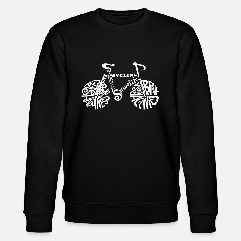 vélo - Sweat bio CHANGER Stanley/Stella Unisexe - noir