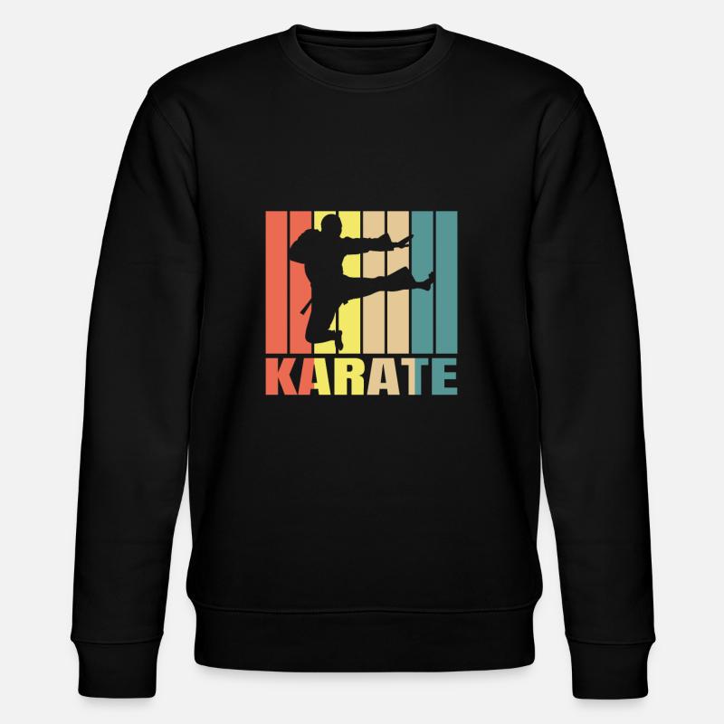 Karate - Stanley/Stella Unisex Bio-Sweatshirt CHANGER  - Schwarz