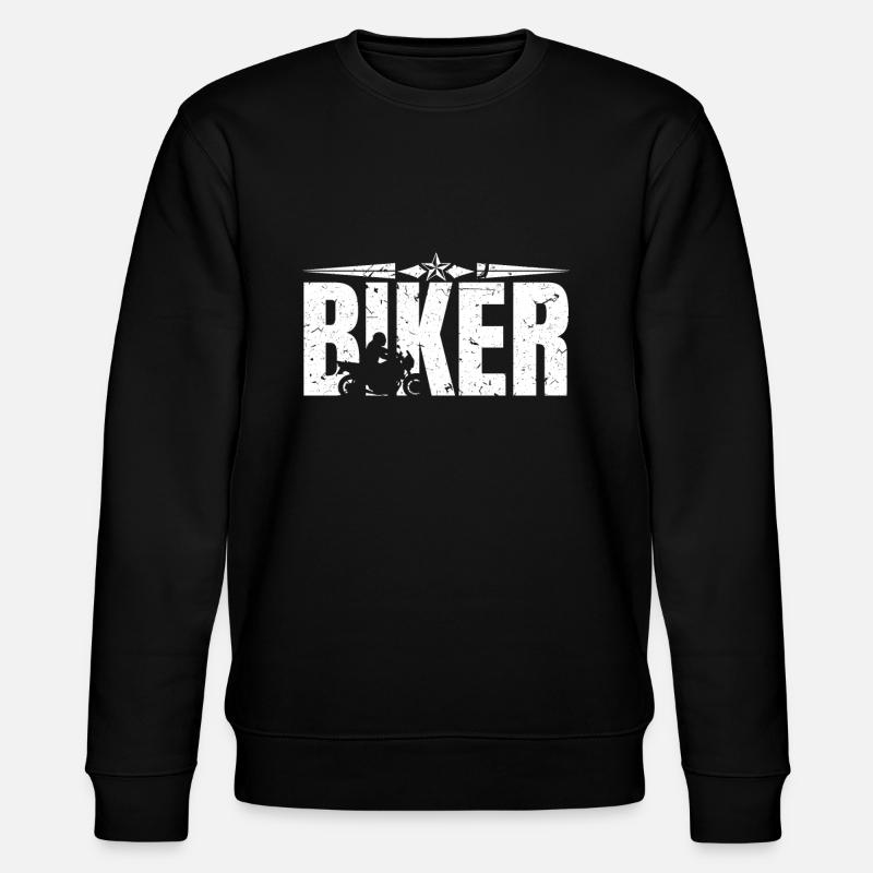 Biker - Sweat bio CHANGER Stanley/Stella Unisexe - noir