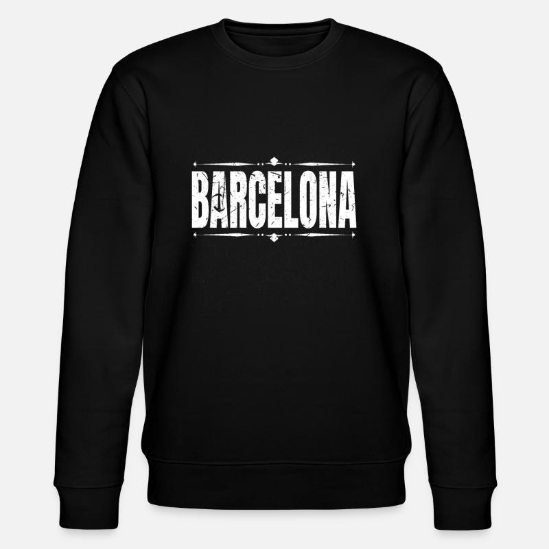 Barcelone - Sweat bio CHANGER Stanley/Stella Unisexe - noir