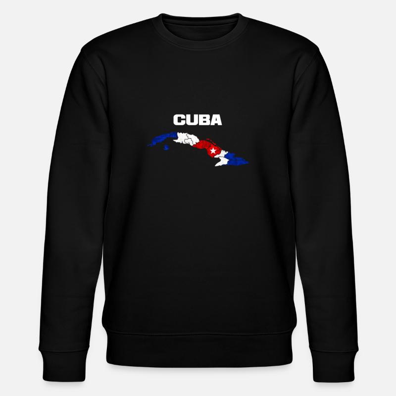 Cuba - Sweat bio CHANGER Stanley/Stella Unisexe - noir