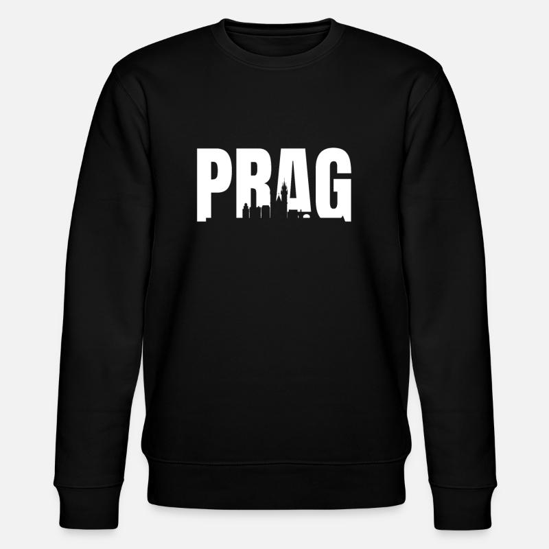 Prague - Sweat bio CHANGER Stanley/Stella Unisexe - noir