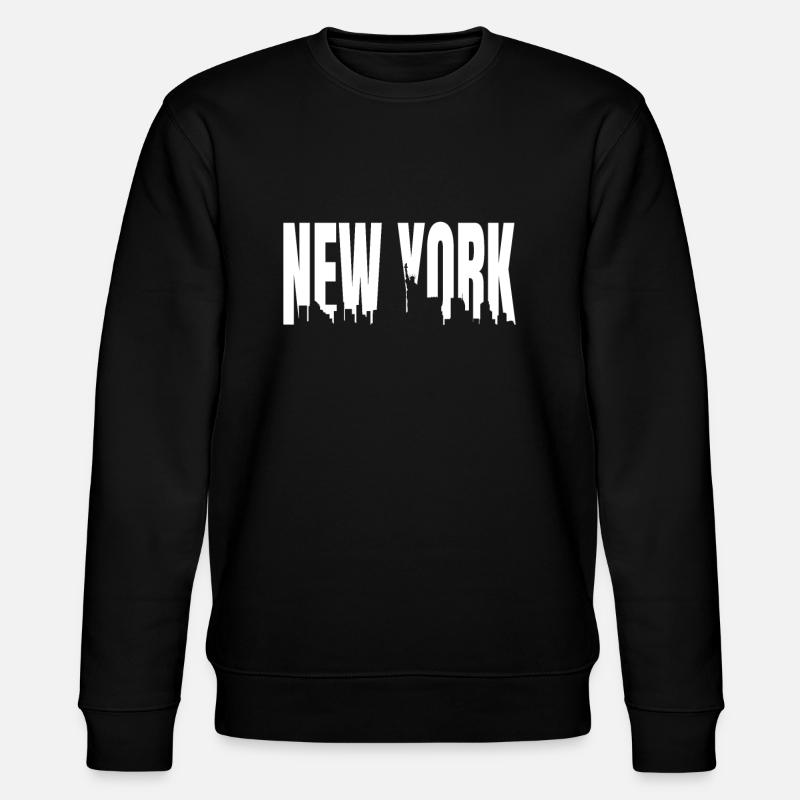 New York - Sweat bio CHANGER Stanley/Stella Unisexe - noir
