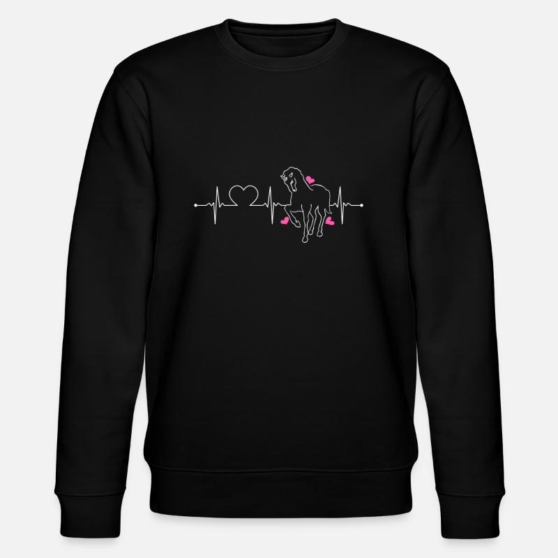 cheval - Sweat bio CHANGER Stanley/Stella Unisexe - noir