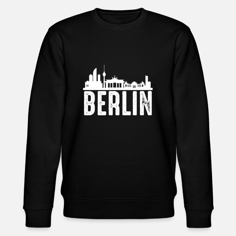 Berlin - Stanley/Stella CHANGER Unisex Organic Sweatshirt - black