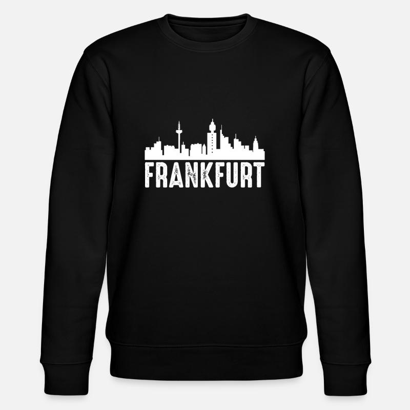 Frankfurt - Stanley/Stella Unisex Bio-Sweatshirt CHANGER  - Schwarz