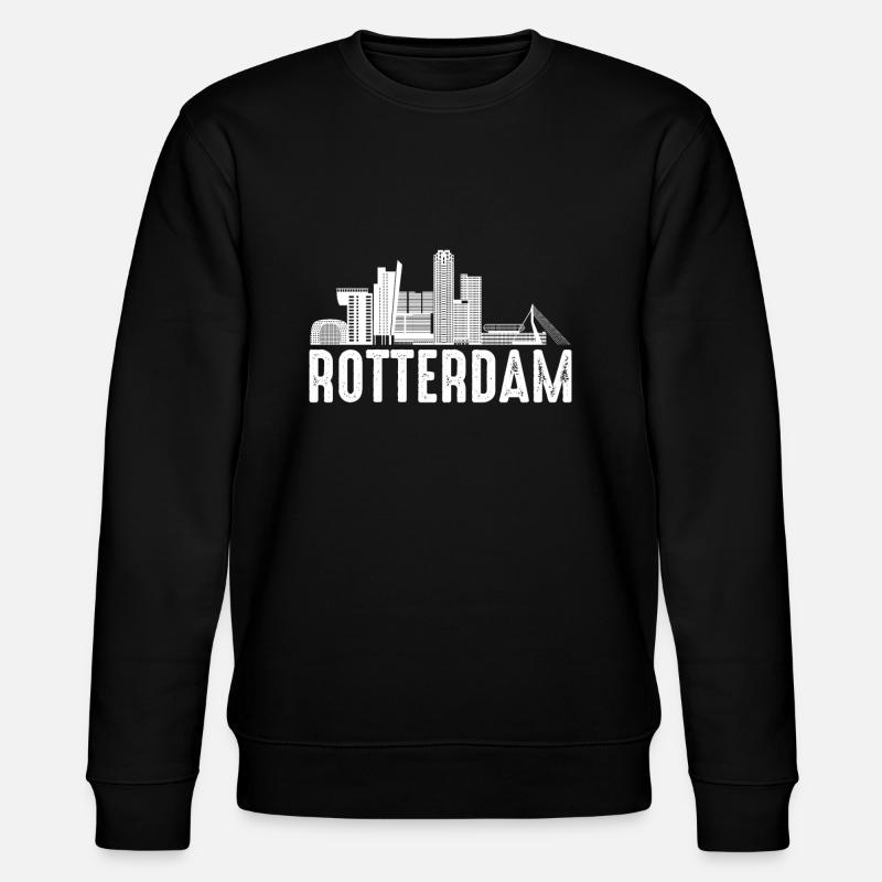 Rotterdam - Sweat bio CHANGER Stanley/Stella Unisexe - noir