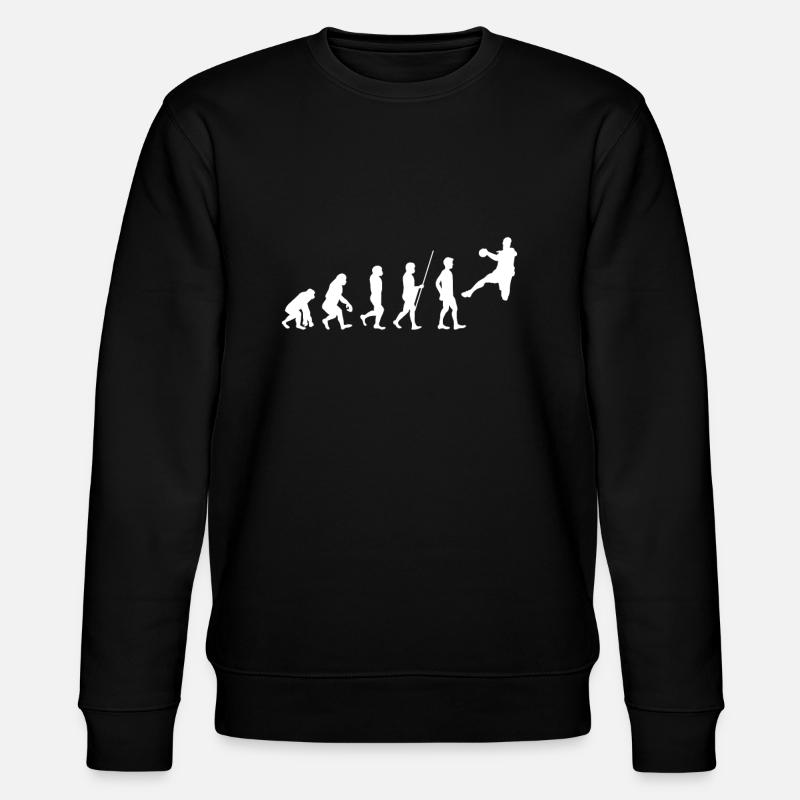 Handball - Stanley/Stella Unisex Bio-Sweatshirt CHANGER - Schwarz