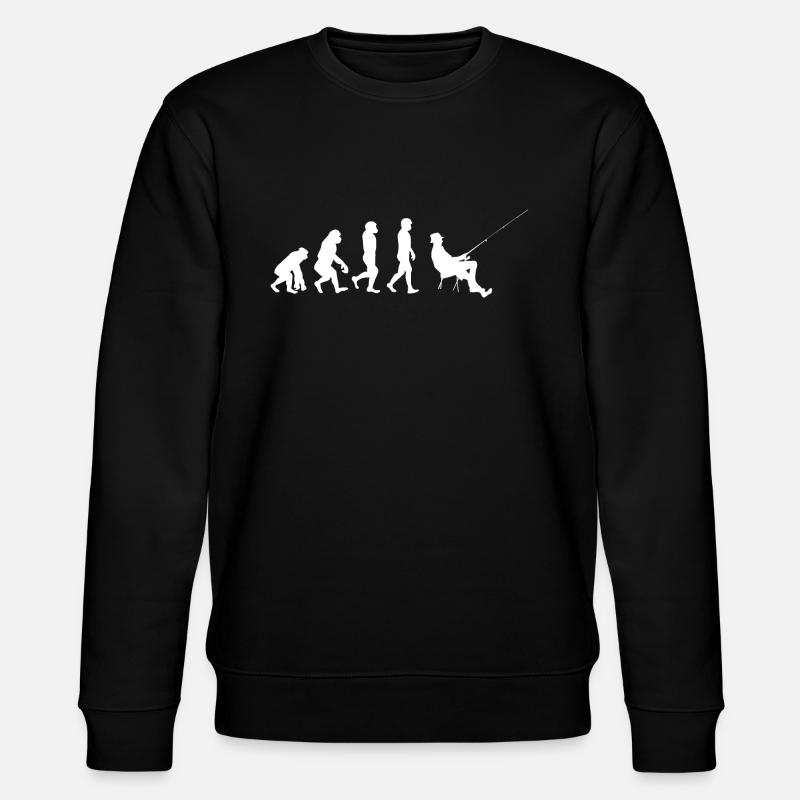Evolution Pêcheur - Sweat bio CHANGER Stanley/Stella Unisexe - noir