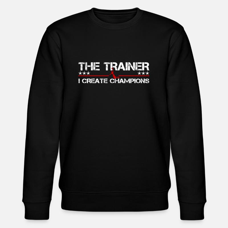 Bester Basketball Trainer - Stanley/Stella Unisex Bio-Sweatshirt CHANGER  - Schwarz