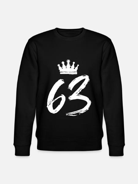 63 Couronne numérique - Sweat bio CHANGER Stanley/Stella Unisexe - noir