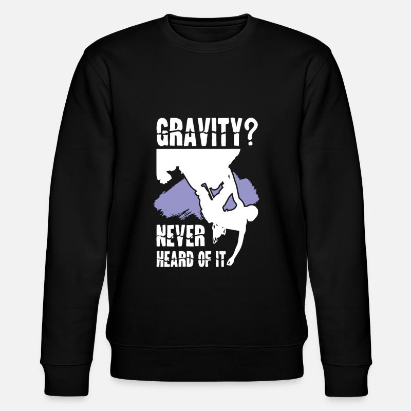 Gravity Wildlife - Stanley/Stella Unisex Bio-Sweatshirt CHANGER  - Schwarz