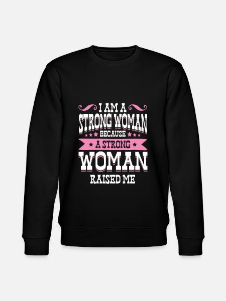 starke Frauen Frauenpower - Stanley/Stella Unisex Bio-Sweatshirt CHANGER  - Schwarz