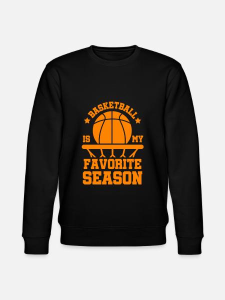 Basketball season - Stanley/Stella CHANGER Unisex Organic Sweatshirt - black
