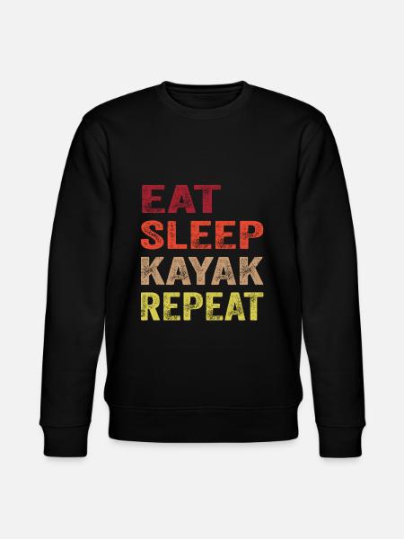 kayak - Stanley/Stella CHANGER Unisex Organic Sweatshirt - black