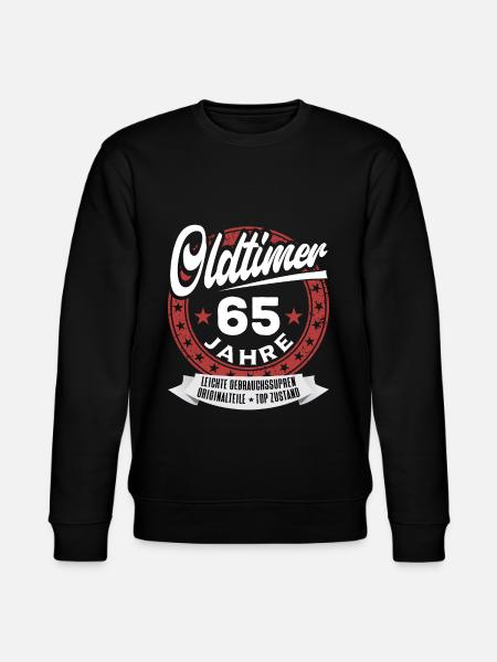 Oldtimer 65 Jahre - Stanley/Stella Unisex Bio-Sweatshirt CHANGER - Schwarz
