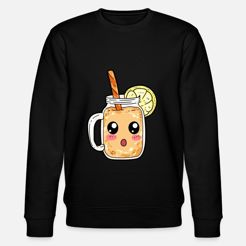 Smoothie Soft Drink Drink Gift - Stanley/Stella CHANGER Unisex Organic Sweatshirt - black