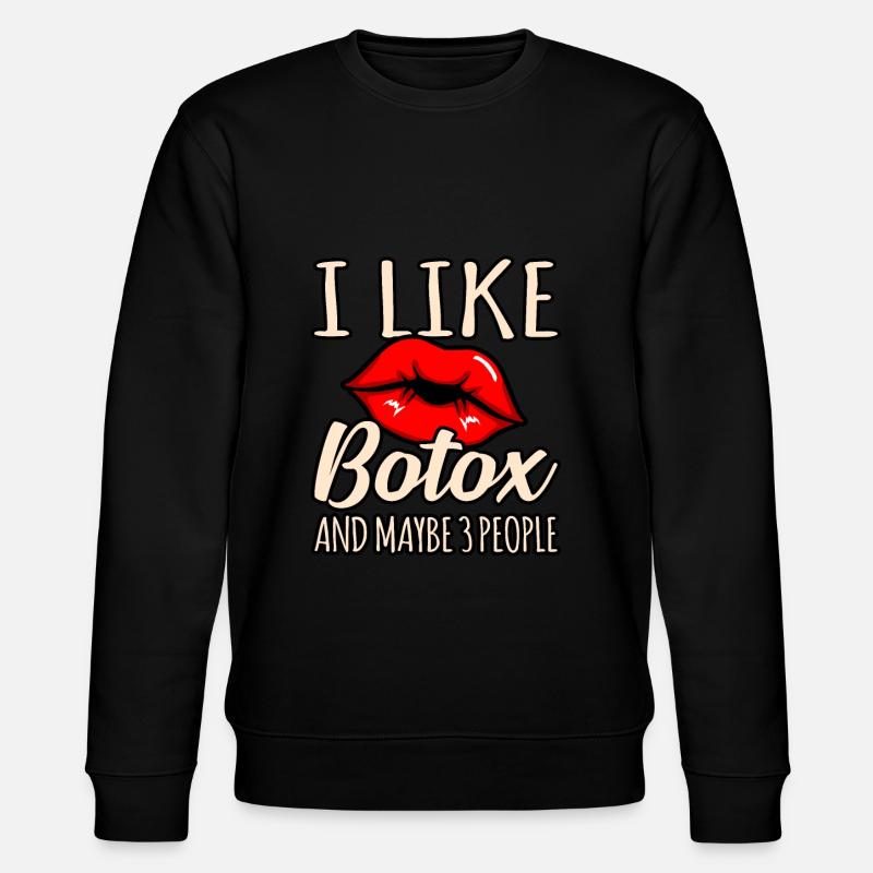 Botox - Stanley/Stella Unisex Bio-Sweatshirt CHANGER  - Schwarz