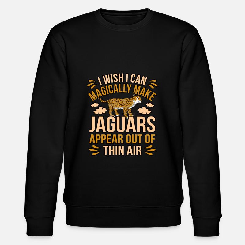 Jaguar - Stanley/Stella Unisex Bio-Sweatshirt CHANGER  - Schwarz