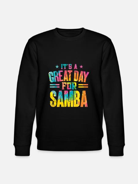 Samba - Stanley/Stella Unisex Bio-Sweatshirt CHANGER  - Schwarz