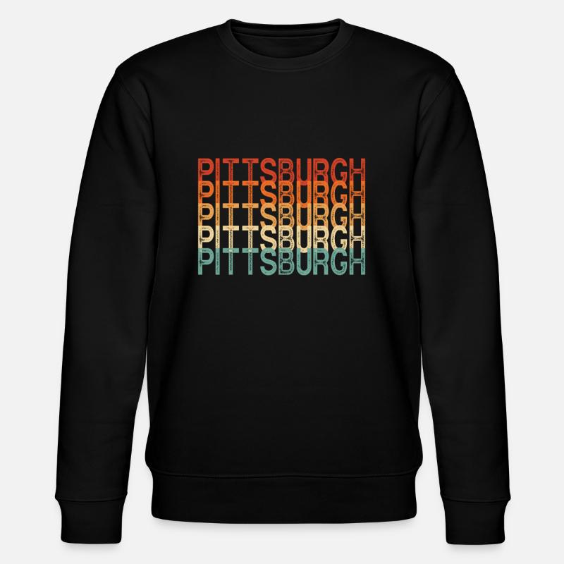 Pittsburgh Pennsylvanie - Sweat bio CHANGER Stanley/Stella Unisexe - noir