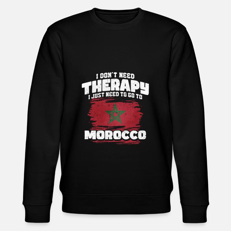 Maroc - Sweat bio CHANGER Stanley/Stella Unisexe - noir