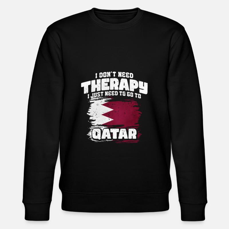 Qatar - Sweat bio CHANGER Stanley/Stella Unisexe - noir