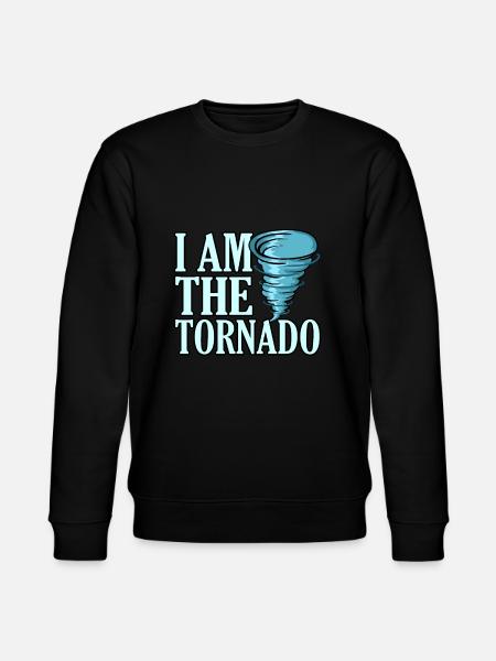 Tornado - Stanley/Stella Unisex Bio-Sweatshirt CHANGER  - Schwarz