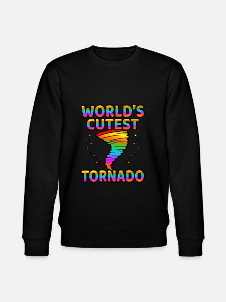 Tornado - Stanley/Stella CHANGER Unisex Organic Sweatshirt - black