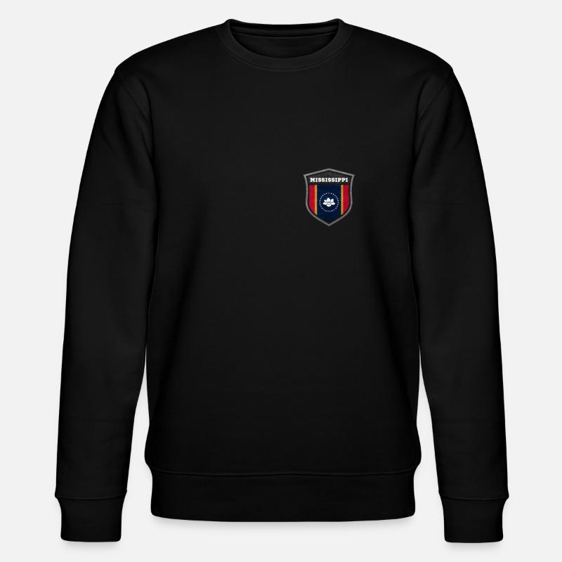 Mississippi - Stanley/Stella Unisex Bio-Sweatshirt CHANGER  - Schwarz