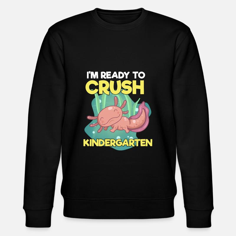 Kindergarten - Stanley/Stella Unisex Bio-Sweatshirt CHANGER  - Schwarz