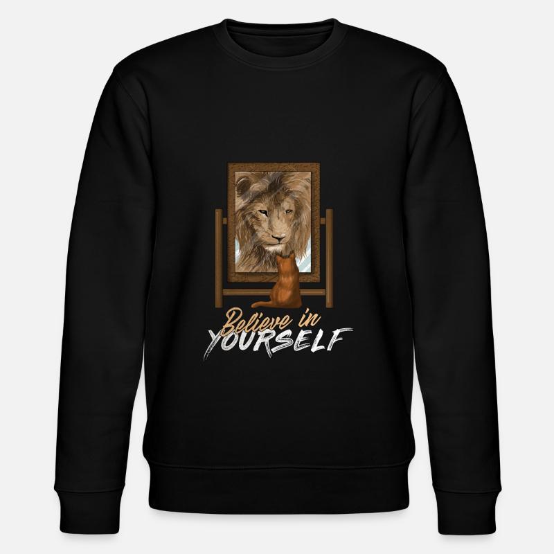 Motivation Lion - Sweat bio CHANGER Stanley/Stella Unisexe - noir