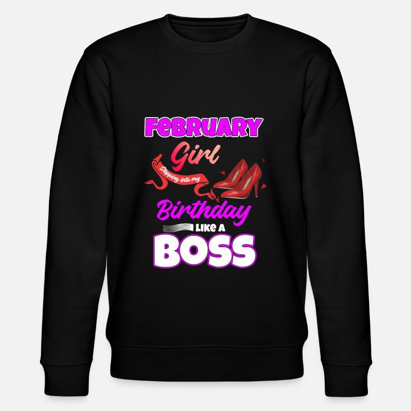Cadeau d’anniversaire d’avril - Sweat bio CHANGER Stanley/Stella Unisexe - noir