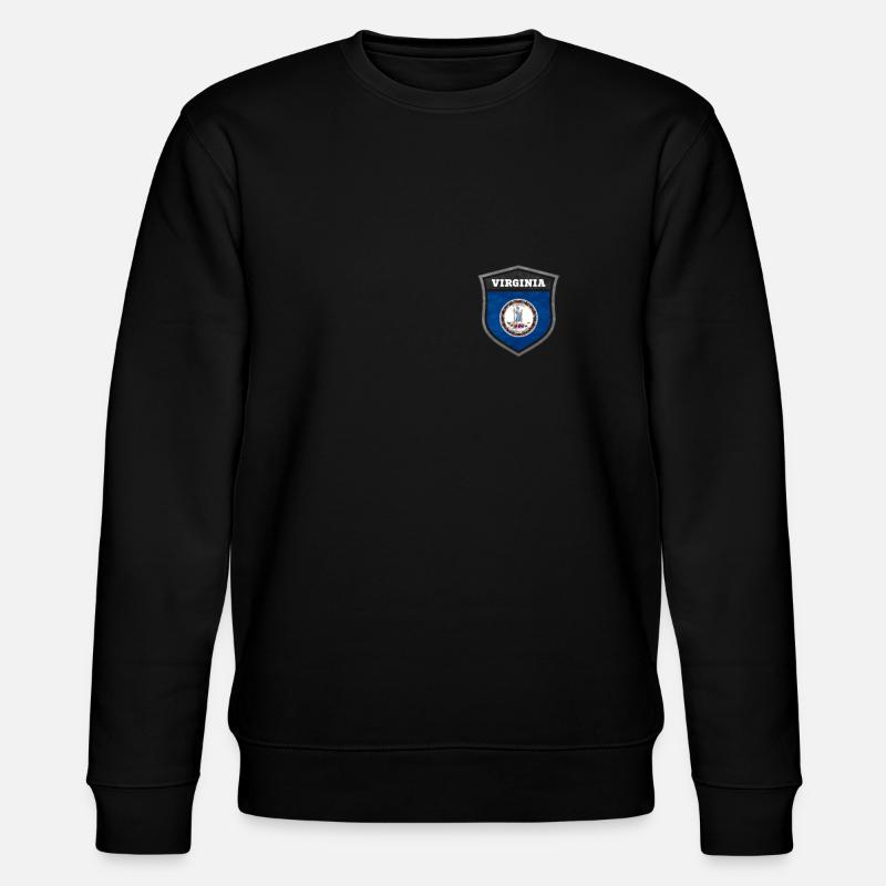 Virginia - Stanley/Stella Unisex Bio-Sweatshirt CHANGER  - Schwarz