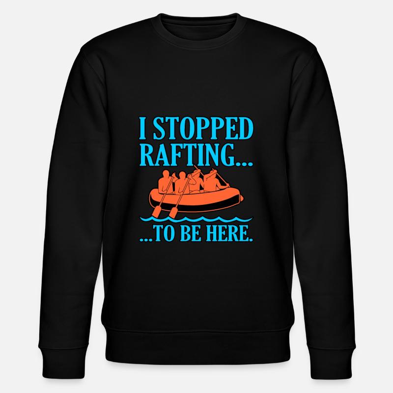 Rafting Extremes Hobby - Stanley/Stella Unisex Bio-Sweatshirt CHANGER  - Schwarz
