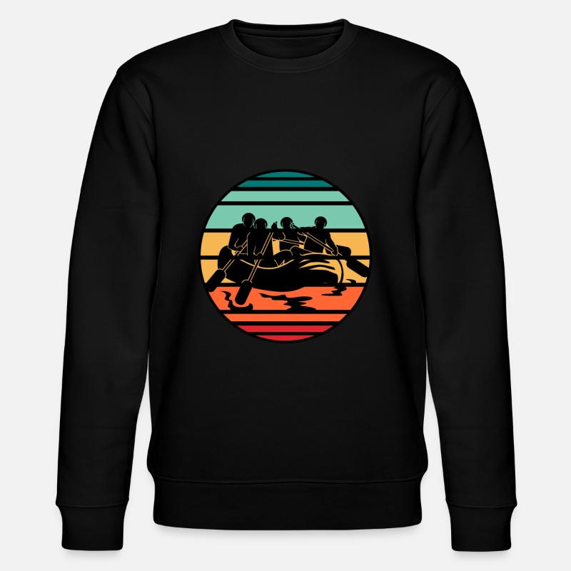 Rafting - Sweat bio CHANGER Stanley/Stella Unisexe - noir