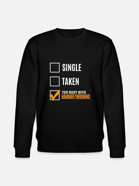 Hammer throw - Stanley/Stella CHANGER Unisex Organic Sweatshirt - black